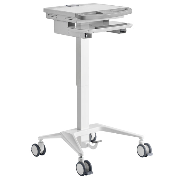 ProperAV Mobile Workstation Trolley Cart