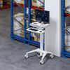 ProperAV Mobile Workstation Trolley Cart