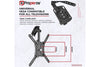 Retractable Fold Up Ceiling Mounted TV Bracket 23" 24" 28" 32" 37" 40" 42" 43" 46" 50" 55" VESA Max 400x400