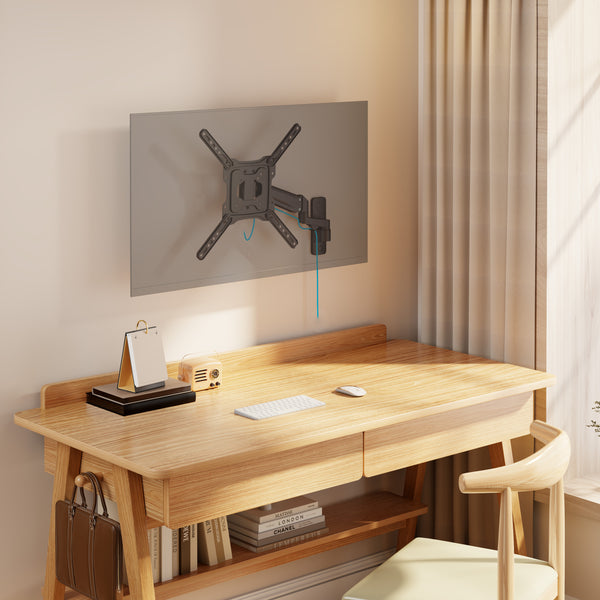 Gas Spring Swing Arm TV Wall Bracket 23'' 24" 28" 32" 37" 40" 42" 43" 46" 49" VESA Max 400x400