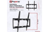 Fixed Flat Wall TV Bracket 32'' 37" 40" 43" 46" 50" 55'' Tilt 14° VESA Max 400x400