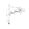 Extendable Monitor Mount | Single 17''-32''