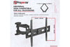 Heavy Duty Swing Arm TV Wall Bracket 37" 40" 42" 43" 46" 50" 55" 60" 65" 70" 75" VESA Max 600x400 Black