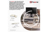 Work Proper: Ergonomic Sit-Stand PC Desk | Two Tier