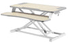 Work Proper: Ergonomic Sit-Stand PC Desk | Two Tier