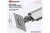 Articulated Swing Arm Monitor Mount | Single 17''-32'' - White/Grey
