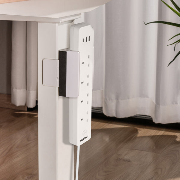 ProperAV Extension Lead Clamp for Mobile Desk Trolley Workstations
