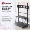 TV Stand on Wheels for 37"-100" Max Load 150kg Max VESA 800-600mm
