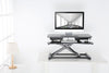 Work Proper 15: Ergonomic Sit-Stand PC Desk | Two Tier - ProperAV
