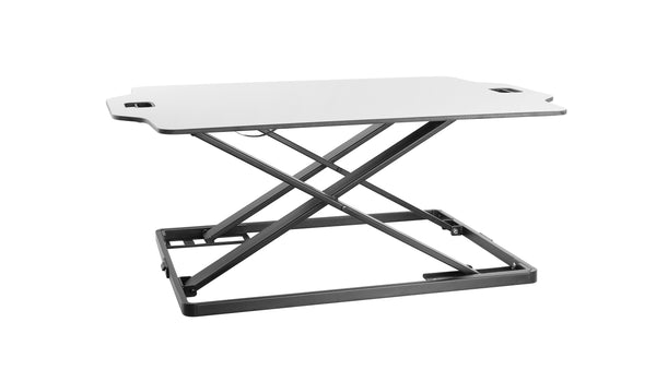 Work Proper 10: Ergonomic Sit-Stand PC Desk | One Tier - ProperAV