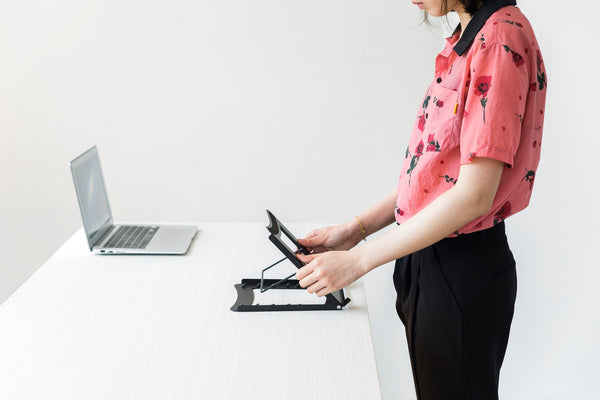 Foldable Laptop Stand - Black - ProperAV