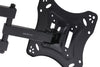 Heavy Duty Swing Arm TV Wall Bracket 23" 24" 28" 32" 37" 40" 42" 43" 46" 50" 55" Tilt 20° VESA Max 400x400 Black