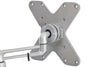 Swing Arm TV Wall Bracket 23" 24" 28" 32" 37" 40" 42" 43" Tilt 15° VESA Max 200x200 Silver