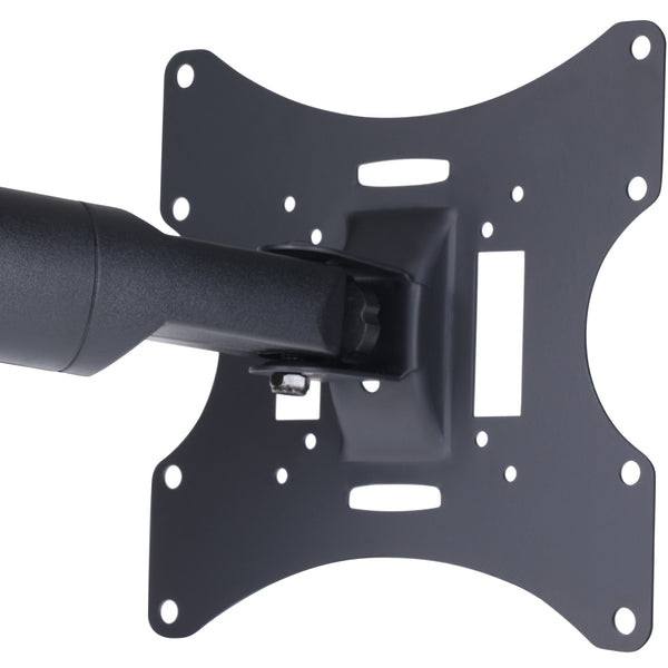 Swing Arm TV Wall Bracket 23" 24" 28"32" 37" 40" 42" 43" Tilt 20° VESA Max 200x200 Dual Pivot Black