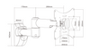 Swing Arm TV Wall Bracket 23" 24" 28"32" 37" 40" 42" 43" Tilt 20° VESA Max 200x200 Dual Pivot Black
