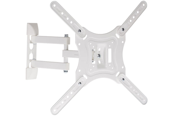 Heavy Duty Swing Arm TV Wall Bracket 23" 24" 28" 32" 37" 40" 42" 43" 46" 50" 55" Tilt 20° VESA Max 400x400 Black