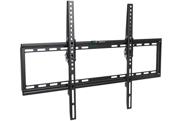 Fixed Flat Wall TV Bracket 37" 40" 43" 46" 50" 55" 60" 65" 70" 75" Tilt 8° VESA Max 600x400 Black