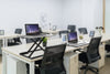 Work Proper 10: Ergonomic Sit-Stand PC Desk | One Tier - ProperAV