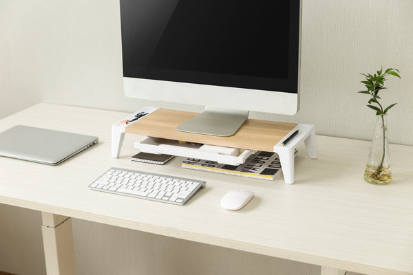 Adjustable Laptop Desk with Drawer - ProperAV