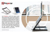 Foldable Laptop Stand - Silver - ProperAV