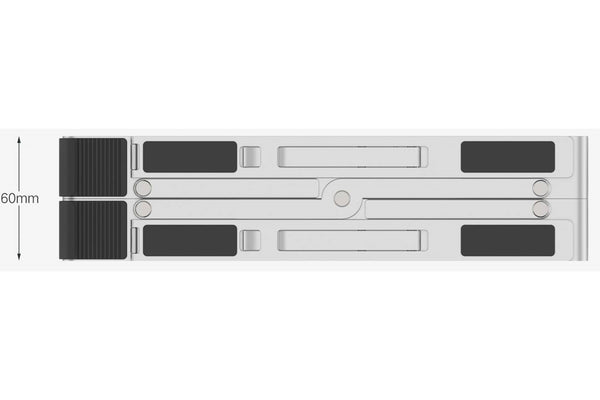 Folding Laptop Stand with 100W PD USB-C / USB-A Charging Hub - ProperAV