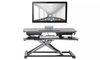 Work Proper 15: Ergonomic Sit-Stand PC Desk | Two Tier - ProperAV