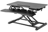 Work Proper 15: Ergonomic Sit-Stand PC Desk | Two Tier - ProperAV
